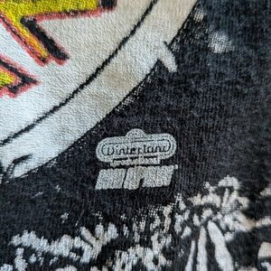 Winterland Black and White Graphic Tee